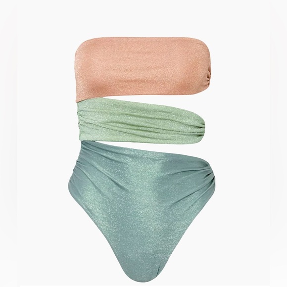 NWT isla cut-out bandeau bikini - Picture 2 of 5